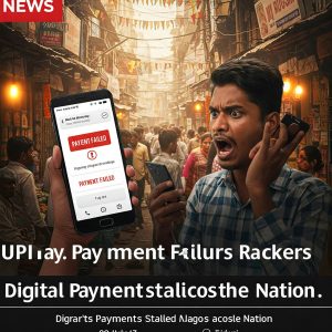 UPI server down : Phone pay Google pay के हज़ारों उपभोक्ता परेशान